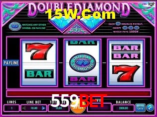 Interface moderna da plataforma 559Bet